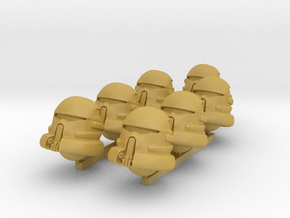 Evictor heads in Tan Fine Detail Plastic