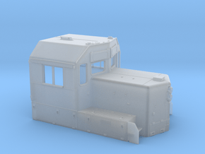 CB0020 CN SD40U Cab without Class Lights 1/87.1 in Clear Ultra Fine Detail Plastic