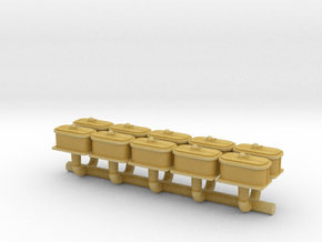 N Scale Switch Air Valve Box in Tan Fine Detail Plastic