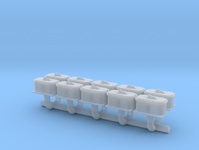 N Scale Switch Air Valve Box in Clear Ultra Fine Detail Plastic