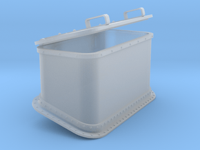 G SCALE A5 WATER FILL WITH OPENING LID in Clear Ultra Fine Detail Plastic