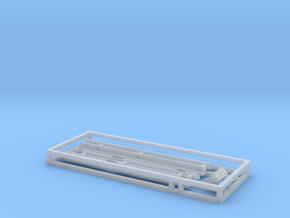 N Scale Intermountain SD45-2 Underbody Frame Kit in Clear Ultra Fine Detail Plastic