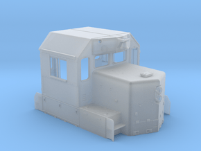 CN/NAR SD38-2 As-Built Cab 1/87.1 in Clear Ultra Fine Detail Plastic