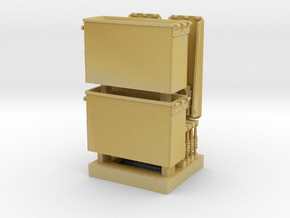 1/16 SPM-16-006 .30cal (7,62mm) ammobox opened in Tan Fine Detail Plastic