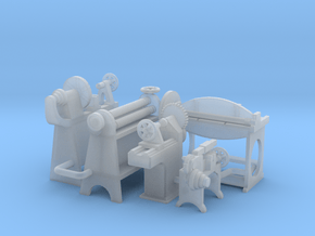 OO Scale Small Metal Working Machines  in Clear Ultra Fine Detail Plastic
