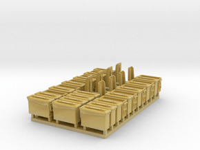 1/32 SPM-32-001  30.cal (7,62mm) ammoboxes. in Tan Fine Detail Plastic