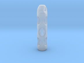 Tritium Lantern 2D (Silver/Brass/Plastic) in Clear Ultra Fine Detail Plastic
