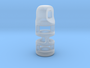 Tritium Lantern 3B (2.5x10mm Vial) in Clear Ultra Fine Detail Plastic