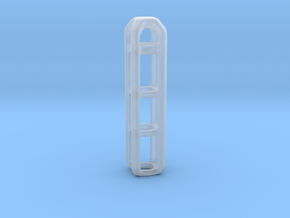 Tritium Lantern 4B (Silver/Brass/Plastic) in Clear Ultra Fine Detail Plastic