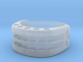 US9.75 Ring XI: Tritium in Clear Ultra Fine Detail Plastic