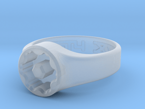 US14 Ring XVIII: Tritium in Clear Ultra Fine Detail Plastic