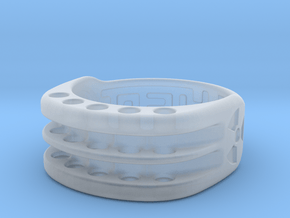 US9 Ring XI: Tritium in Clear Ultra Fine Detail Plastic