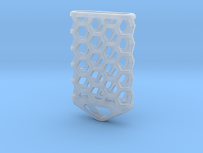 Hex Lantern X5: Tritium (All Materials) in Clear Ultra Fine Detail Plastic