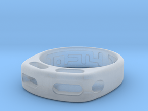 US7 Ring XX: Tritium in Clear Ultra Fine Detail Plastic