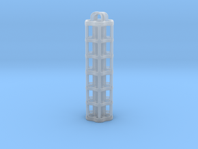 Tritium Lantern 5E (3x50mm/stacked 3x25mm Vials) in Clear Ultra Fine Detail Plastic