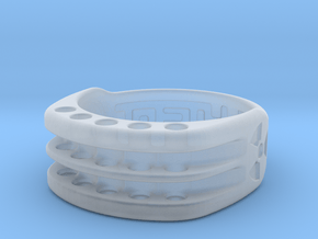 US10.5 Ring XI: Tritium in Clear Ultra Fine Detail Plastic