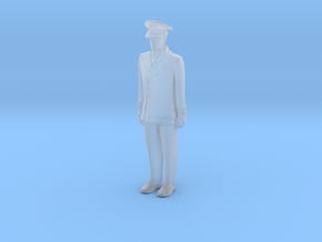 1/72 scale US Navy officer figure in Clear Ultra Fine Detail Plastic