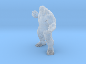 55mm Incredible Hulk figure in Clear Ultra Fine Detail Plastic