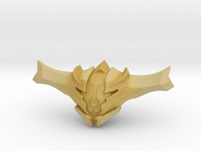 Oryx Head in Tan Fine Detail Plastic