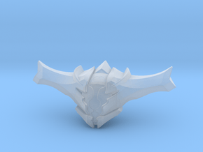 Oryx Head in Clear Ultra Fine Detail Plastic