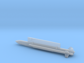1/144 scale MBDA Aerospatiale ASMP-A missile x 1 in Clear Ultra Fine Detail Plastic