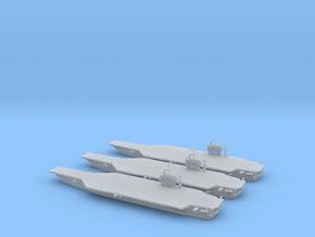 1/1250 scale USS George Washington CV-73 carrier in Clear Ultra Fine Detail Plastic