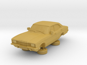 1-87 Ford Cortina Mk3 4 Door Standard Square Hl in Tan Fine Detail Plastic