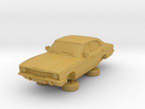 1-76 Ford Cortina Mk3 4 Door Standard Single Hl in Tan Fine Detail Plastic