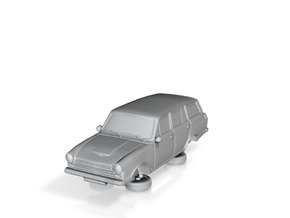 1-76 Ford Cortina Mk1 4 Estate in Clear Ultra Fine Detail Plastic