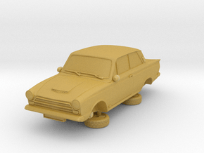 1-76 Ford Cortina Mk1 2 Door in Tan Fine Detail Plastic