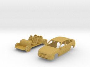 Opel Vectra A Hatchback 1/120 in Tan Fine Detail Plastic