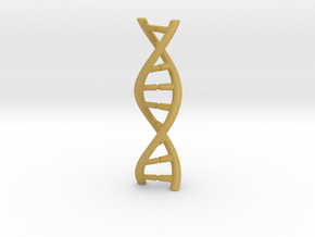 DNA pendant in Tan Fine Detail Plastic