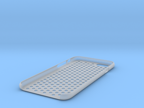Iphone 6 honeycomb case in Clear Ultra Fine Detail Plastic