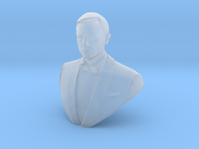 1/9 scale Daniel Craig as James Bond 007 bust in Clear Ultra Fine Detail Plastic