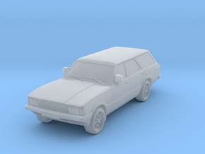 1-87 Ford Cortina Mk5 Estate Hollow Wheels Attache in Clear Ultra Fine Detail Plastic