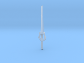 Galactic Sword Toy in Clear Ultra Fine Detail Plastic