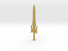 Mini Comic Sword of Glory in Tan Fine Detail Plastic