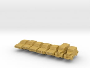 z-scale-cars-group-2 (repaired) in Tan Fine Detail Plastic