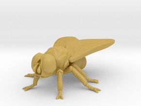 Fly small  in Tan Fine Detail Plastic