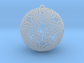 christmas wire ball in Tan Fine Detail Plastic