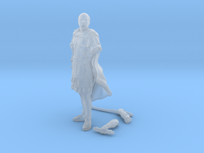 1/35 scale Roman Praetorian Guard centurion v3 in Clear Ultra Fine Detail Plastic