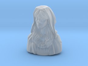 1/9 scale Red Riding Hood bust in Clear Ultra Fine Detail Plastic