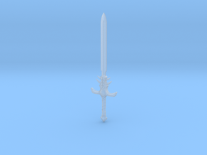 Sword of Doom in Clear Ultra Fine Detail Plastic