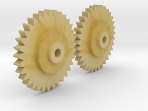 magnavox D8300 gears replacement 2x in Tan Fine Detail Plastic