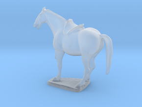 Horse  in Clear Ultra Fine Detail Plastic