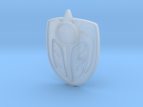 Angel Shield in Clear Ultra Fine Detail Plastic