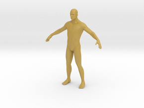 Human body 27mm in Tan Fine Detail Plastic