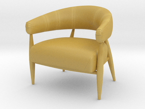 Chair 2018 model 1 in Tan Fine Detail Plastic