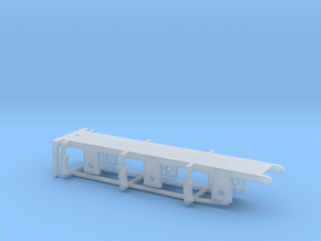 FR K2 / Cambrian Tender - 00 Chassis in Clear Ultra Fine Detail Plastic