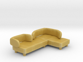 Sofa 2018 model 13 in Tan Fine Detail Plastic